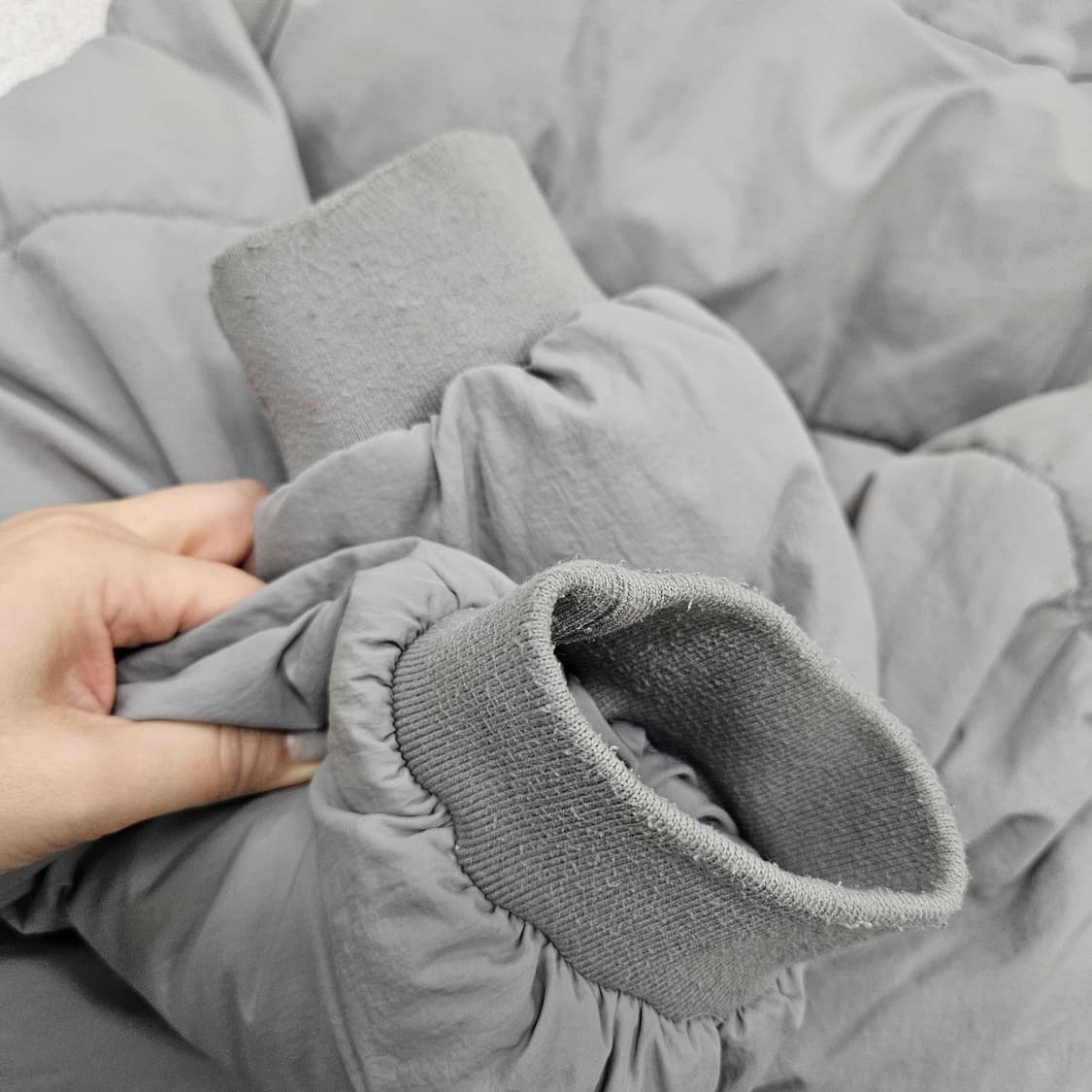 [S]  ASNOFIT 아스노핏 푸퍼 숏패딩 점퍼 1209J1 상품이미지6