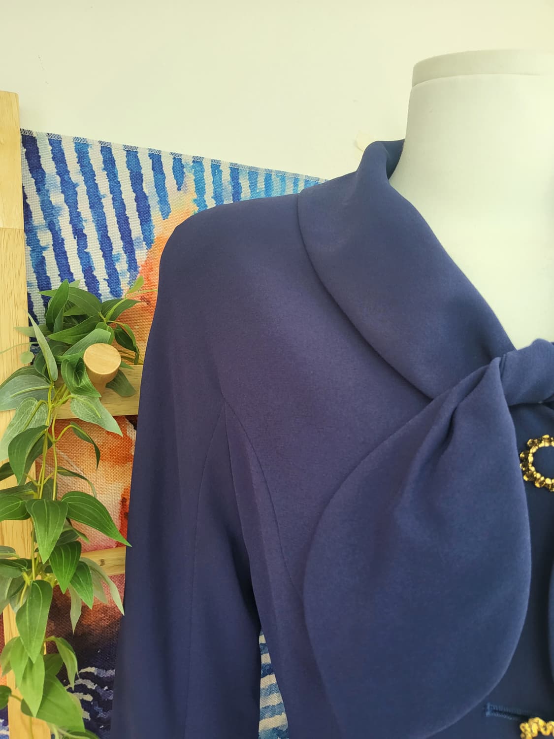 멜로즈 빈티지 네이비 자켓 상품이미지5