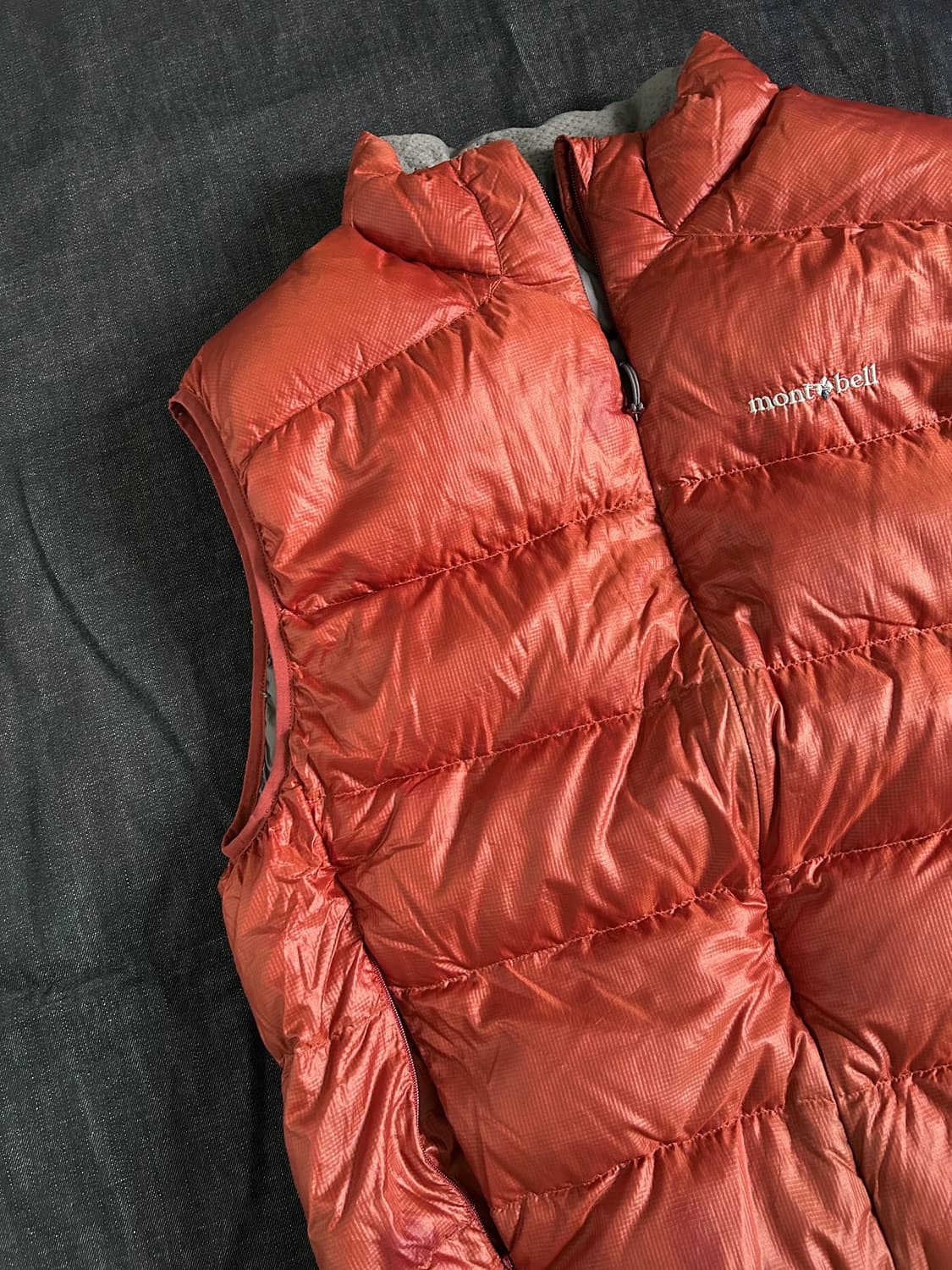 몽벨 구스다운 패딩 베스트 상품이미지2