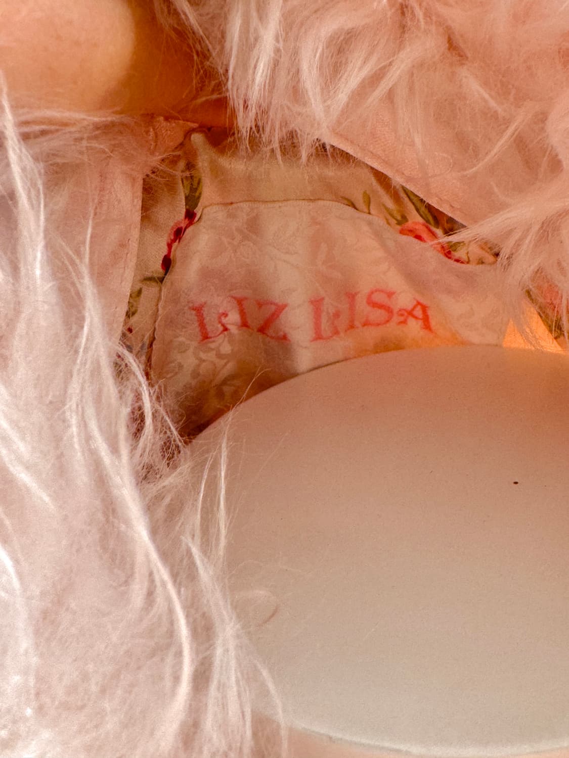 Lizlisa 히메갸루 플라워레이스 코트 로걀 양산형 일브  상품이미지3