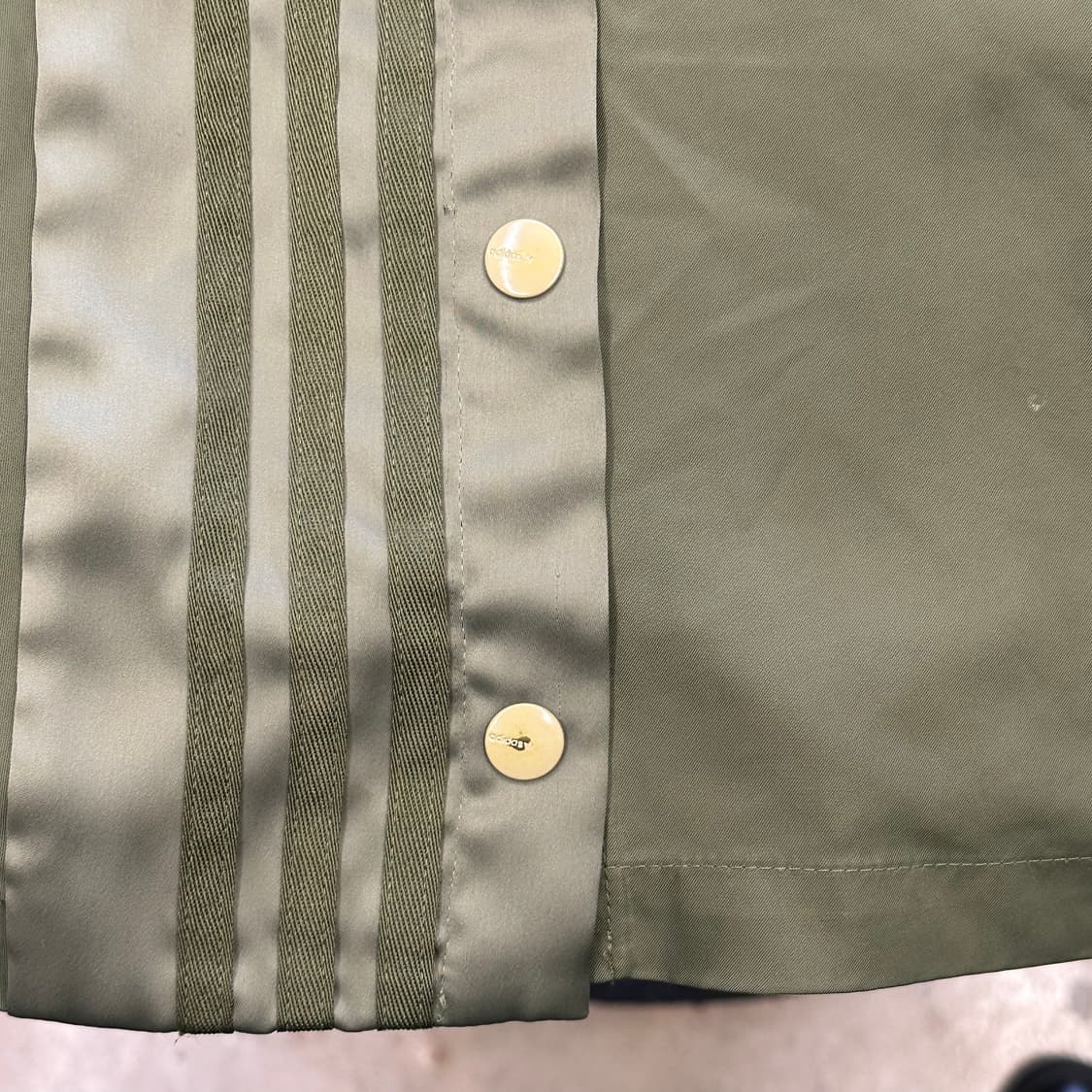 M 아디다스 아디브레이크 올리브 코치 자켓 상품이미지8