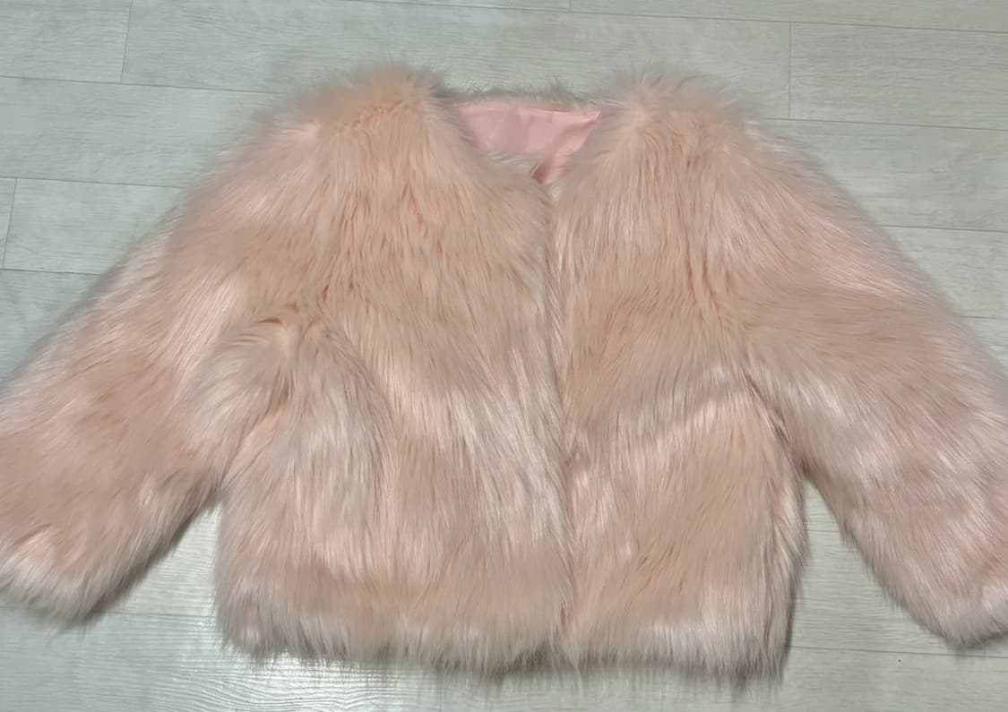 갸루 밍크 털 자켓 상품이미지1