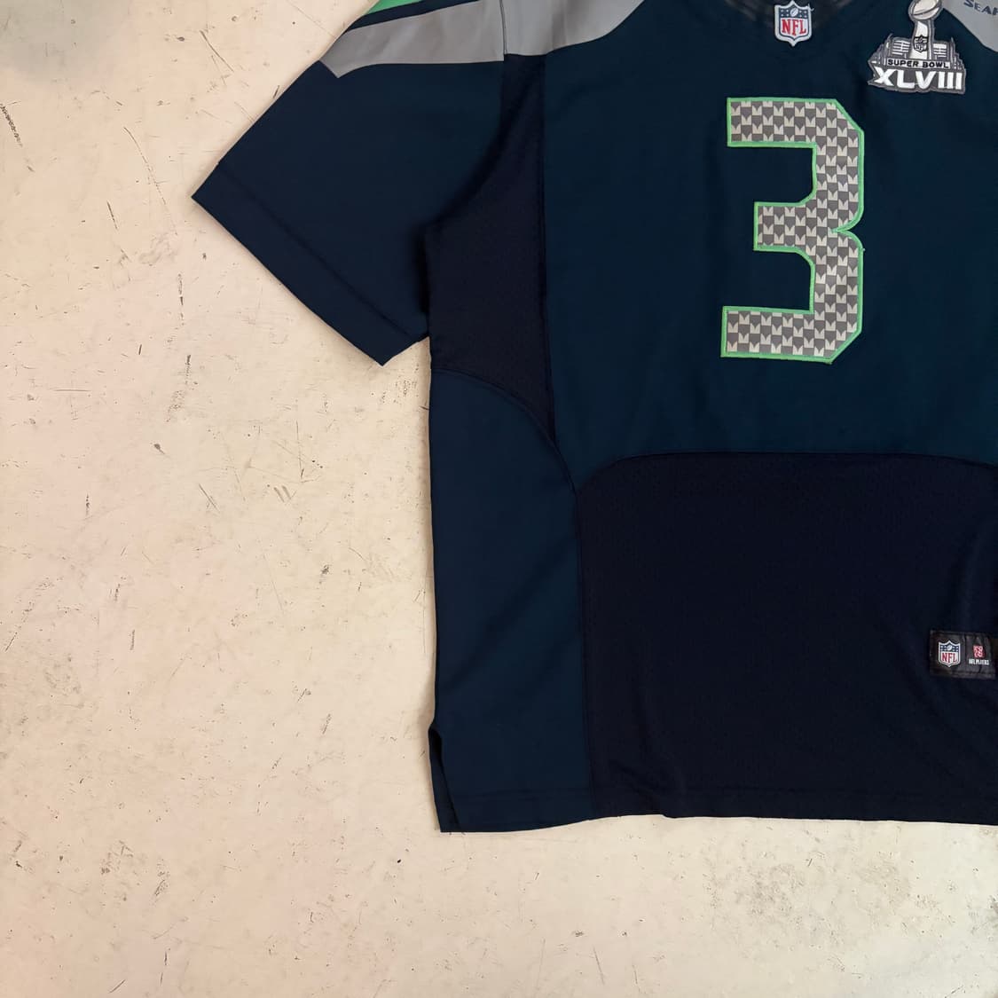 나이키 NFL 시애틀 시호크스 러셀 윌슨 빈티지 유니폼 져지 48 상품이미지3