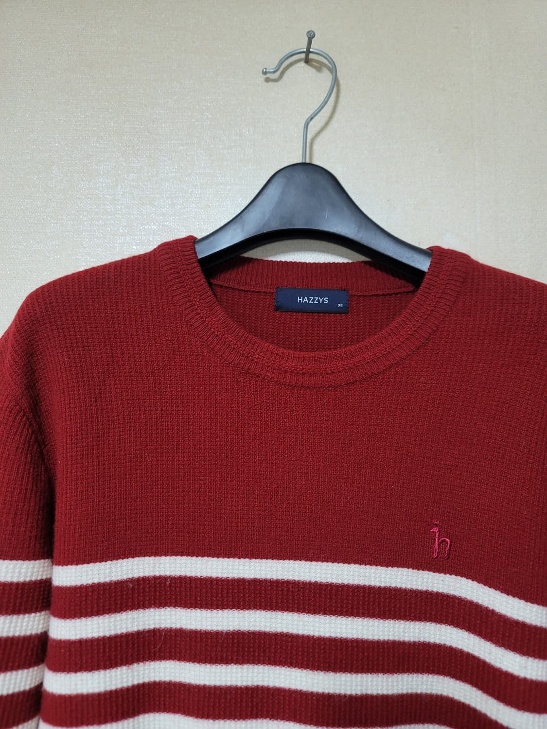 헤지스 컬러블럭 니트 상품이미지2