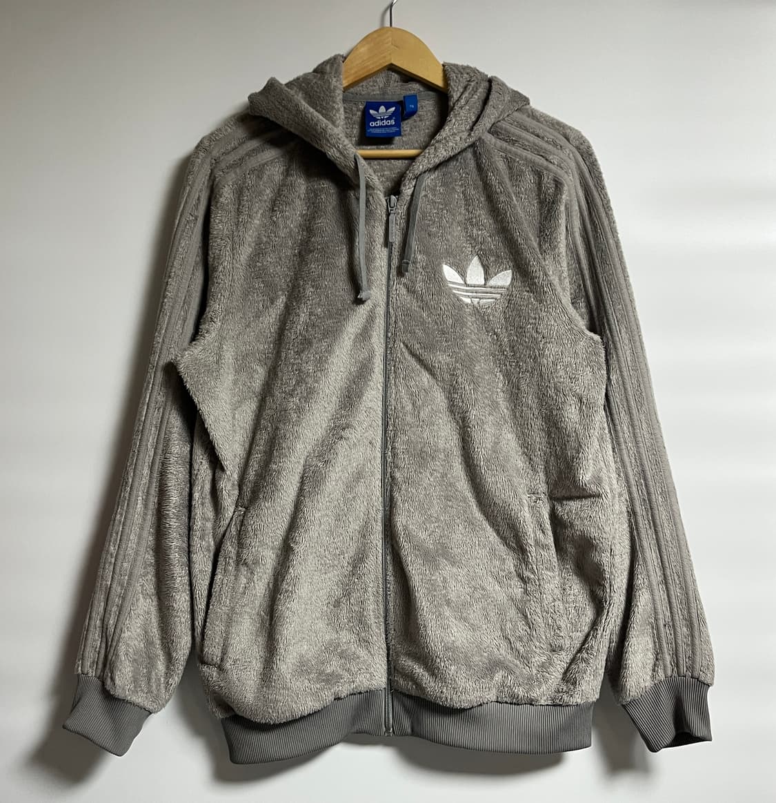 공용 아디다스 쉐르파 후드집업 자켓 플리스 110 상품이미지1