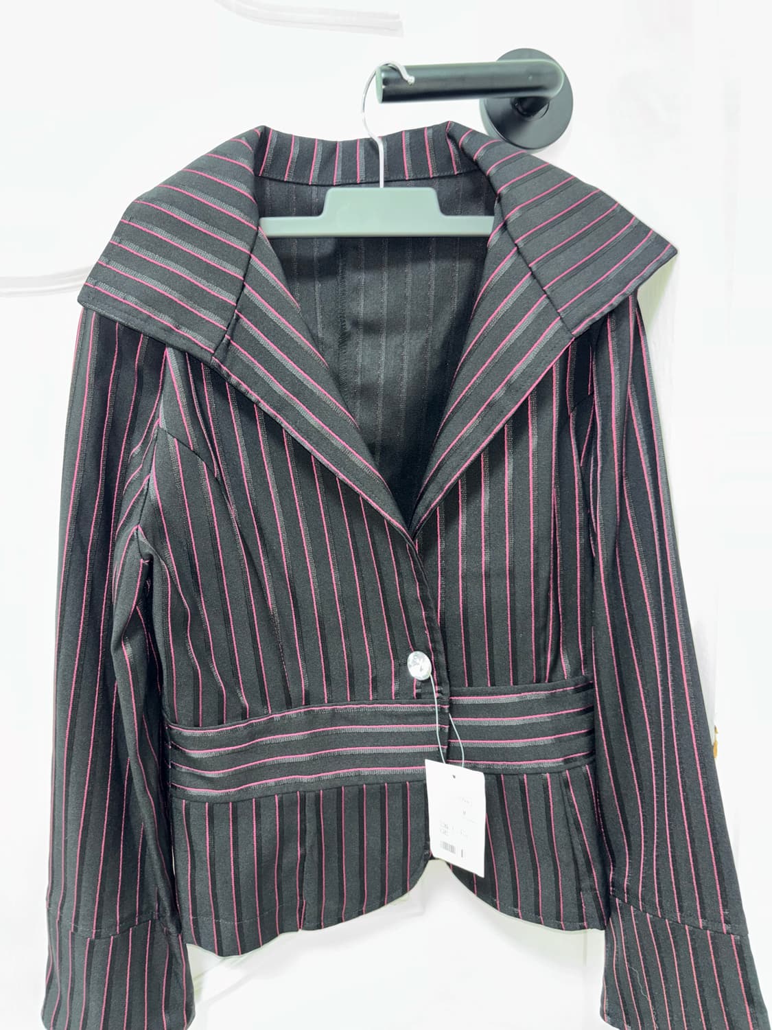 일본빈티지 긱시크 스트라이프 자켓 세트 상품이미지4