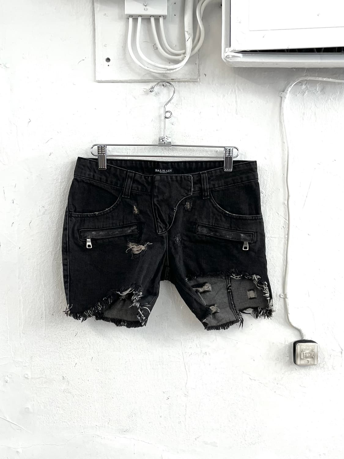 발망 2010SS 데카르넹 런웨이 아카이브 바이커 핫팬츠 상품이미지1