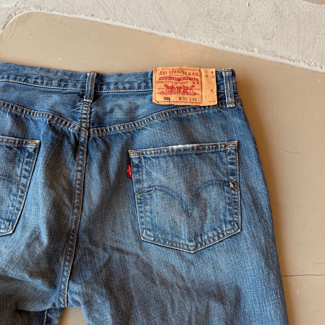 리바이스 501 데님 팬츠 상품이미지6