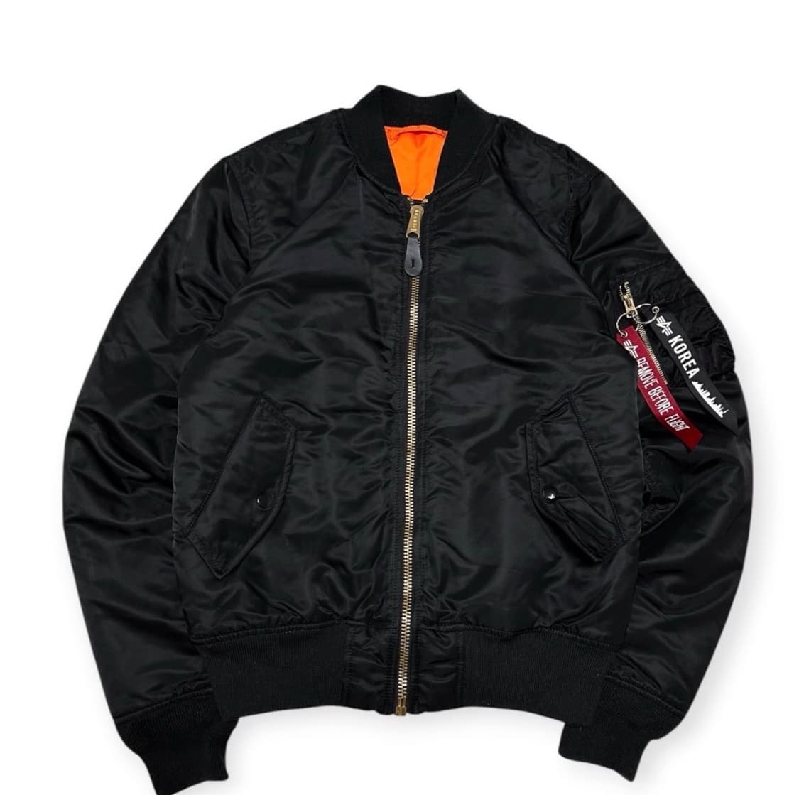 알파인더스트리 블랙 봄버  상품이미지1