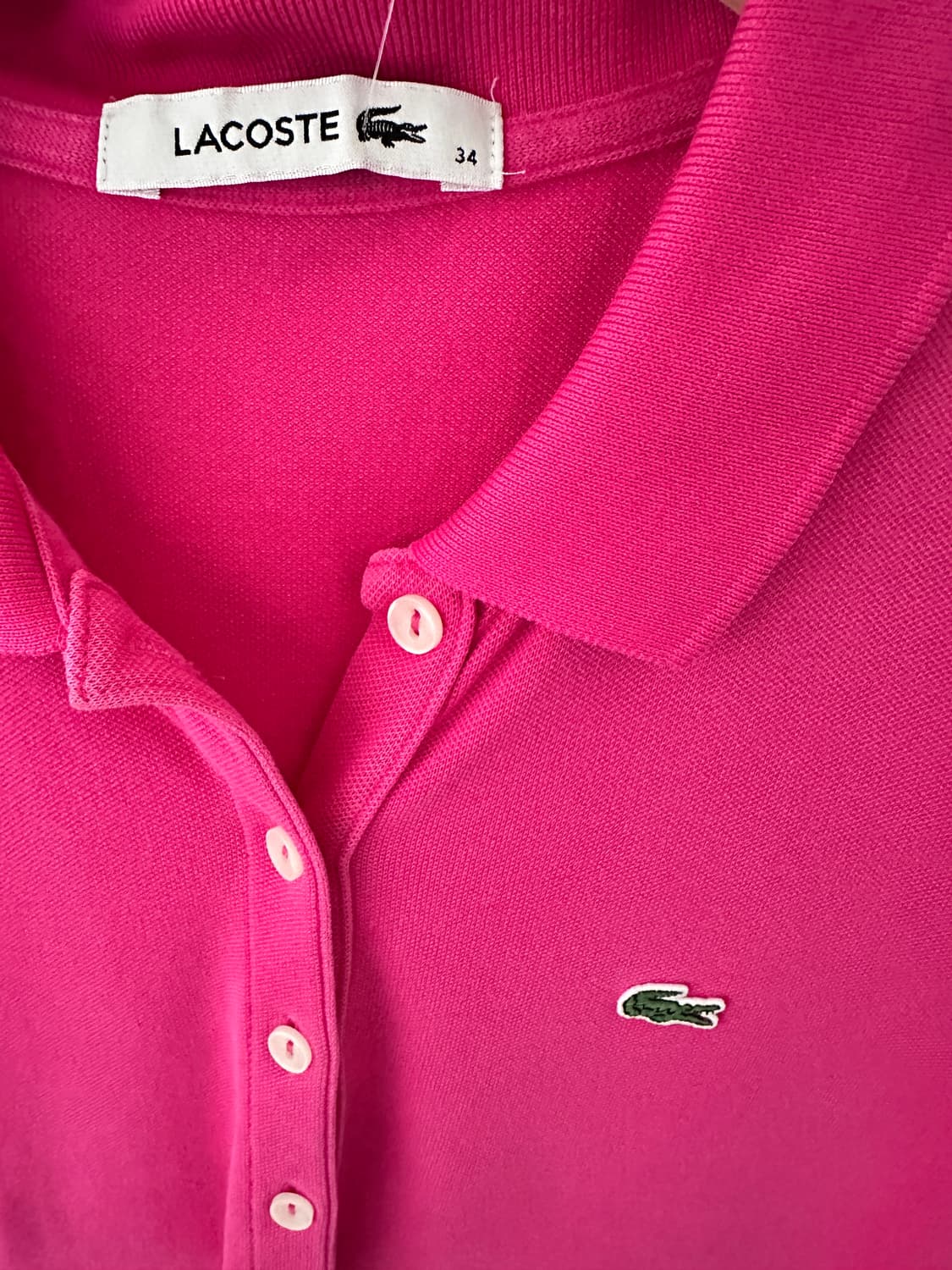 라코스테 코튼 원피스 상품이미지3