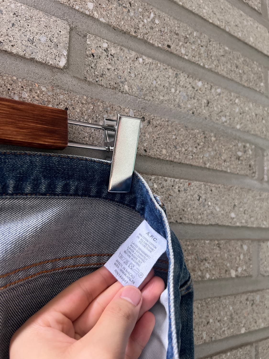 [31]A.P.C. 아페쎄 쁘띠 뉴 스탠다드 스트레치 데님 팬츠 상품이미지5