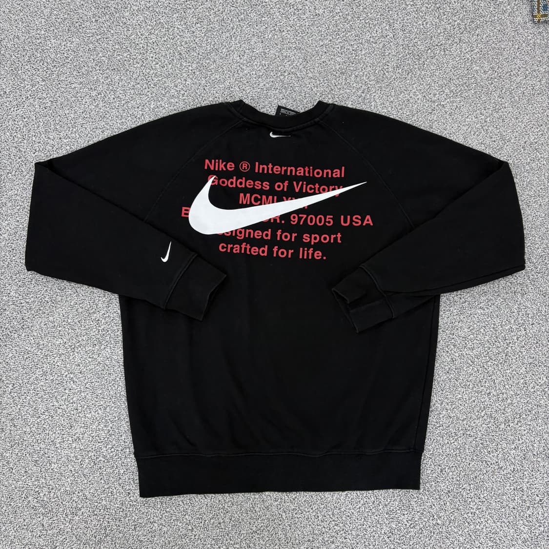 L 나이키 더블스우시 맨투맨 긴팔티 0316J 상품이미지3