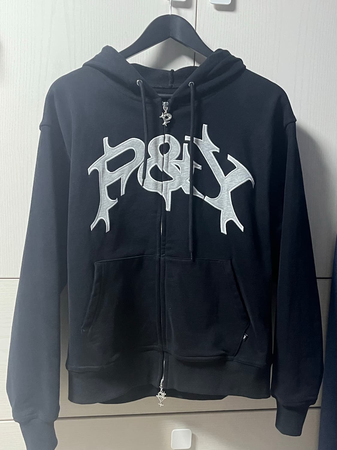 펑크앤요 후드집업 블랙 M 상품이미지1