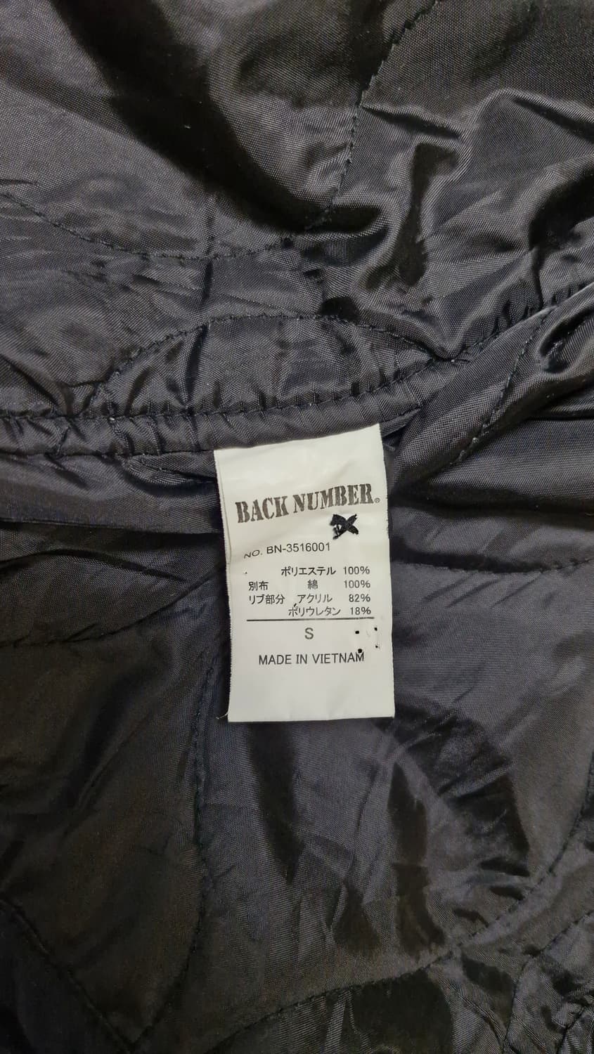 back number 백넘버 피쉬테일 야상 파카 블랙 상품이미지4