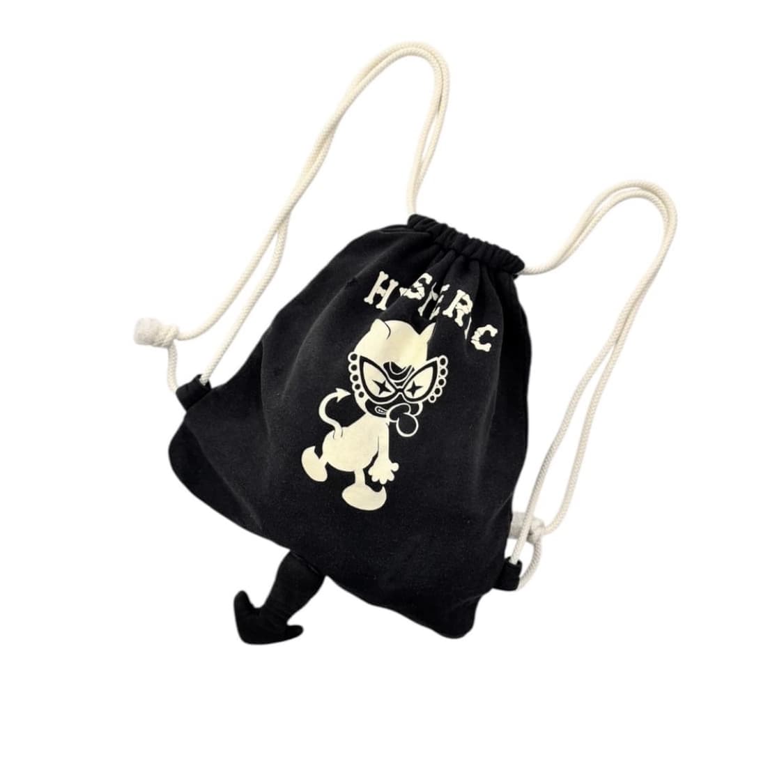 히스테릭글래머 스웻 냅색 백팩 블랙 악마 백팩 상품이미지2