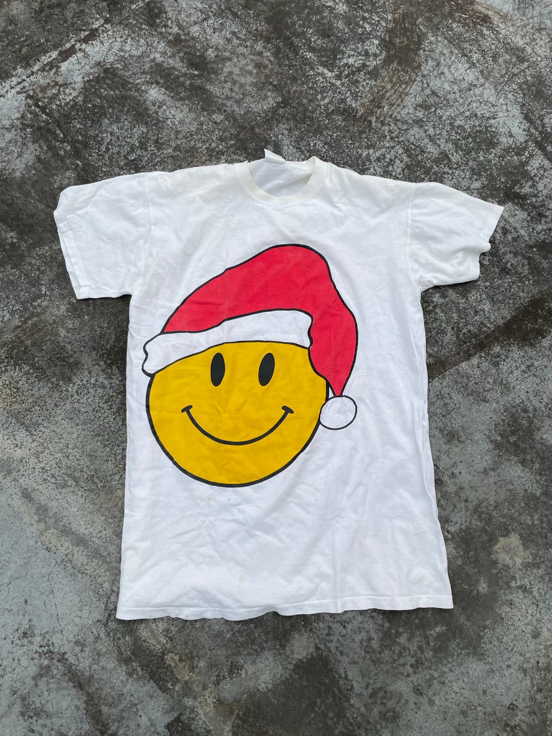 90s 산타 스마일 티셔츠 상품이미지1
