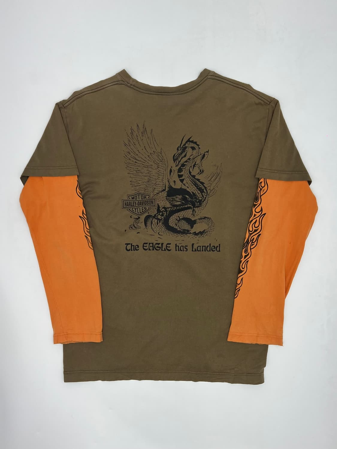 할리 데이비슨 프린팅 롱 슬리브 상품이미지1