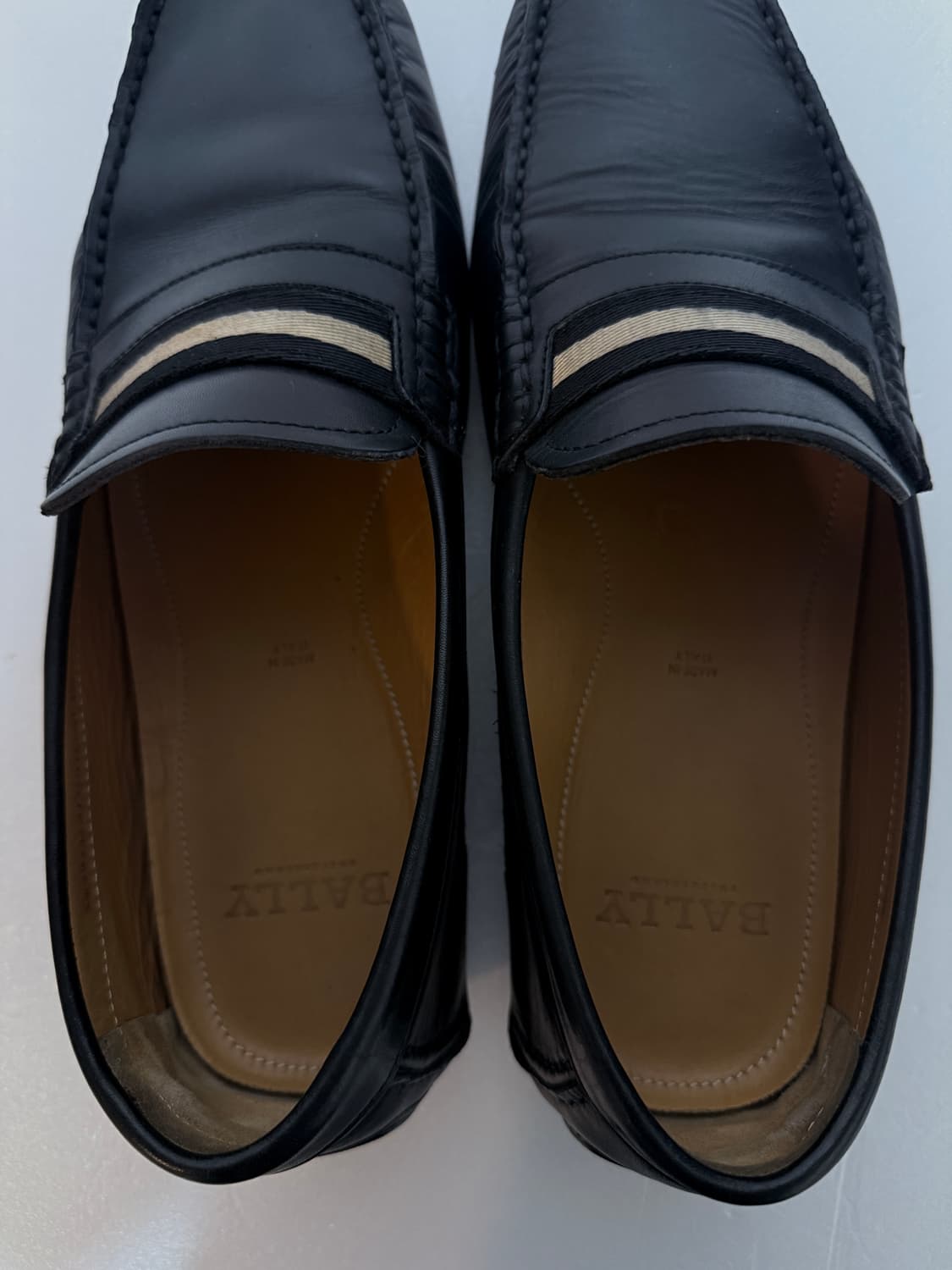 발리 BALLY 레더 로퍼 블랙 270 클래식 상품이미지6