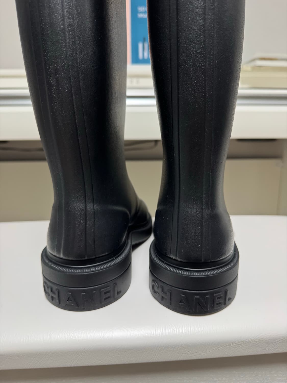 샤넬 러버부츠 레인부츠 37 새상품 상품이미지2