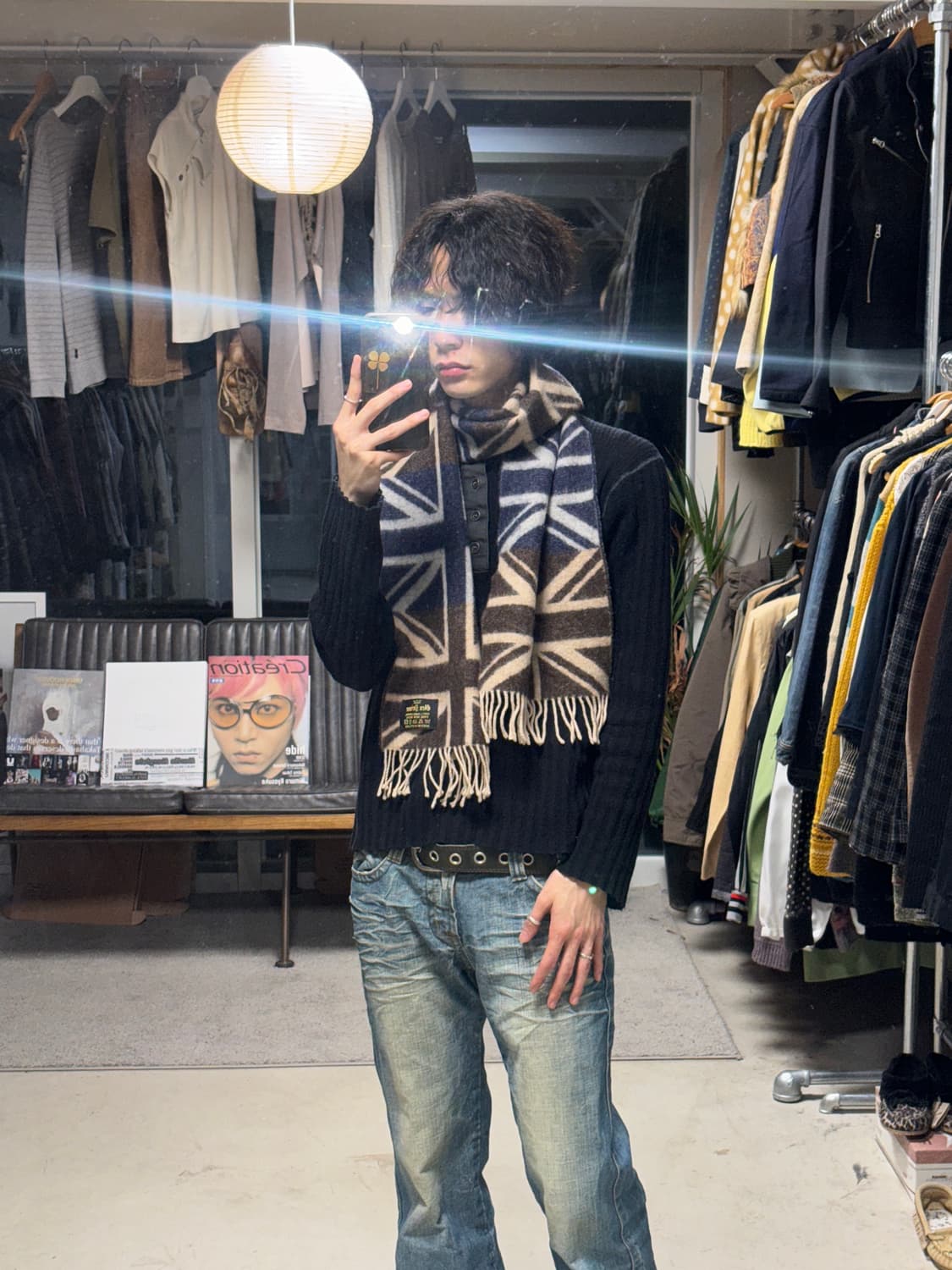 Glen prince 유니언잭 머플러 상품이미지3