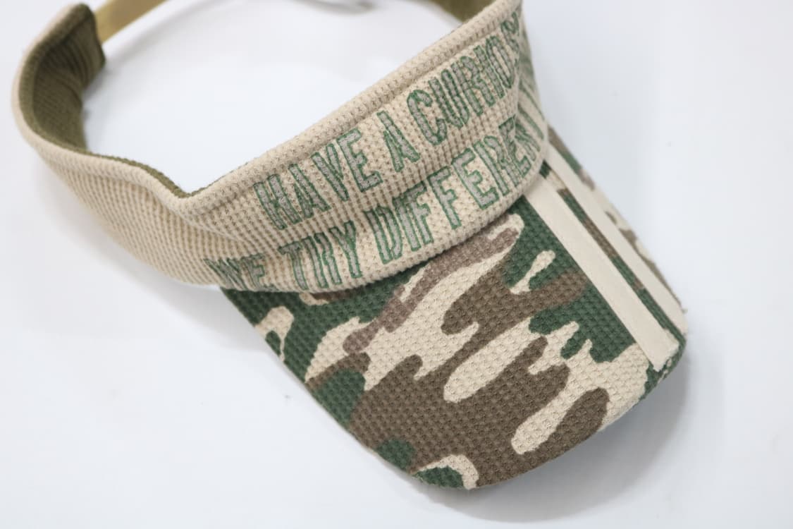 LEMOIR 빈티지 카모플라쥬 와플 썬바이저 상품이미지3