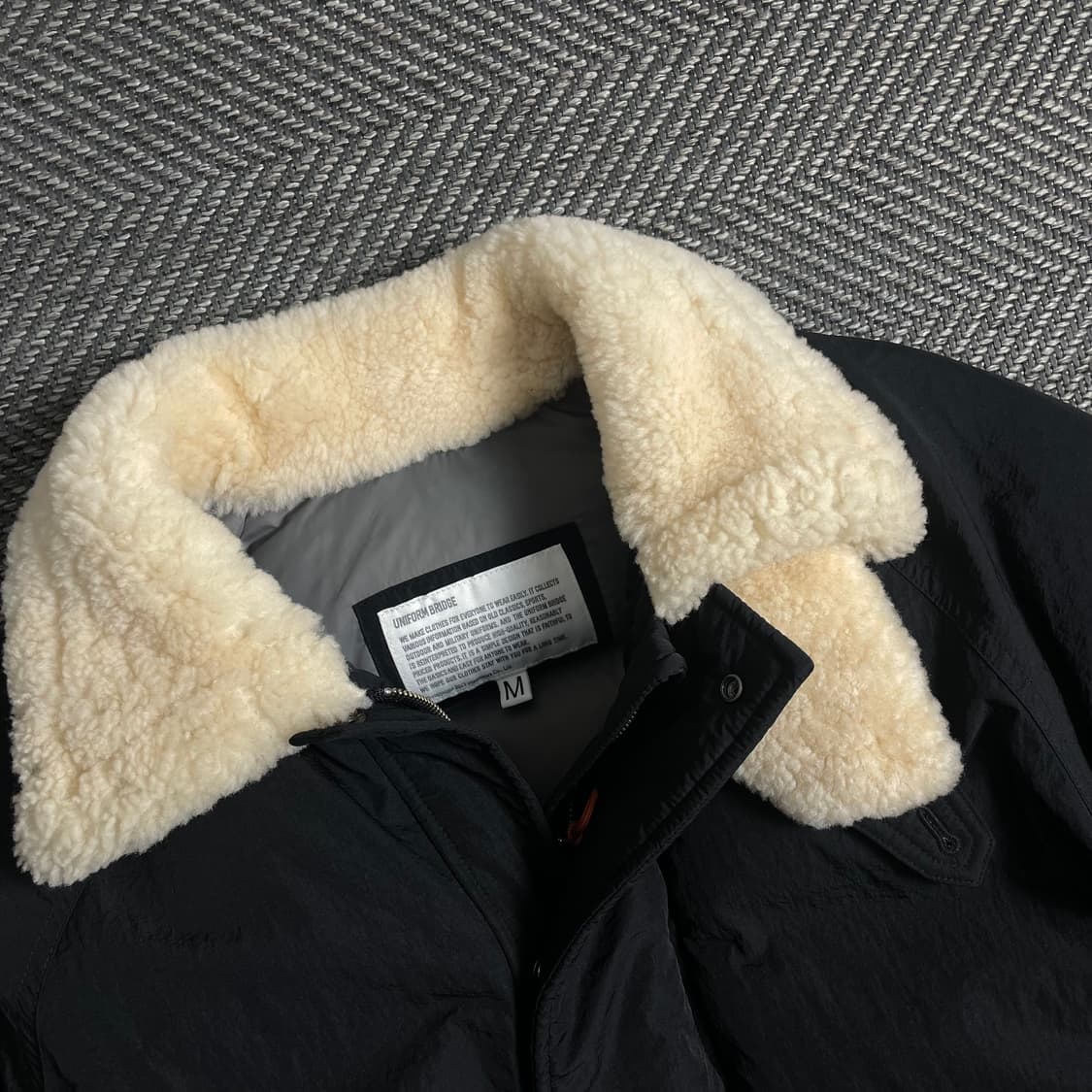 유니폼 브릿지 레인저 덕다운 파카 블랙y 5035 상품이미지6