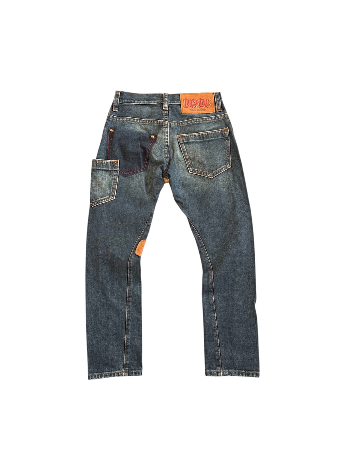 Archive DC/DC Leather Trim Jean 상품이미지1