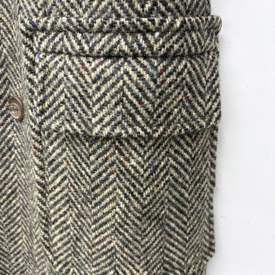 폴로 헤링본 더블 롱코트 여/L 상품이미지5