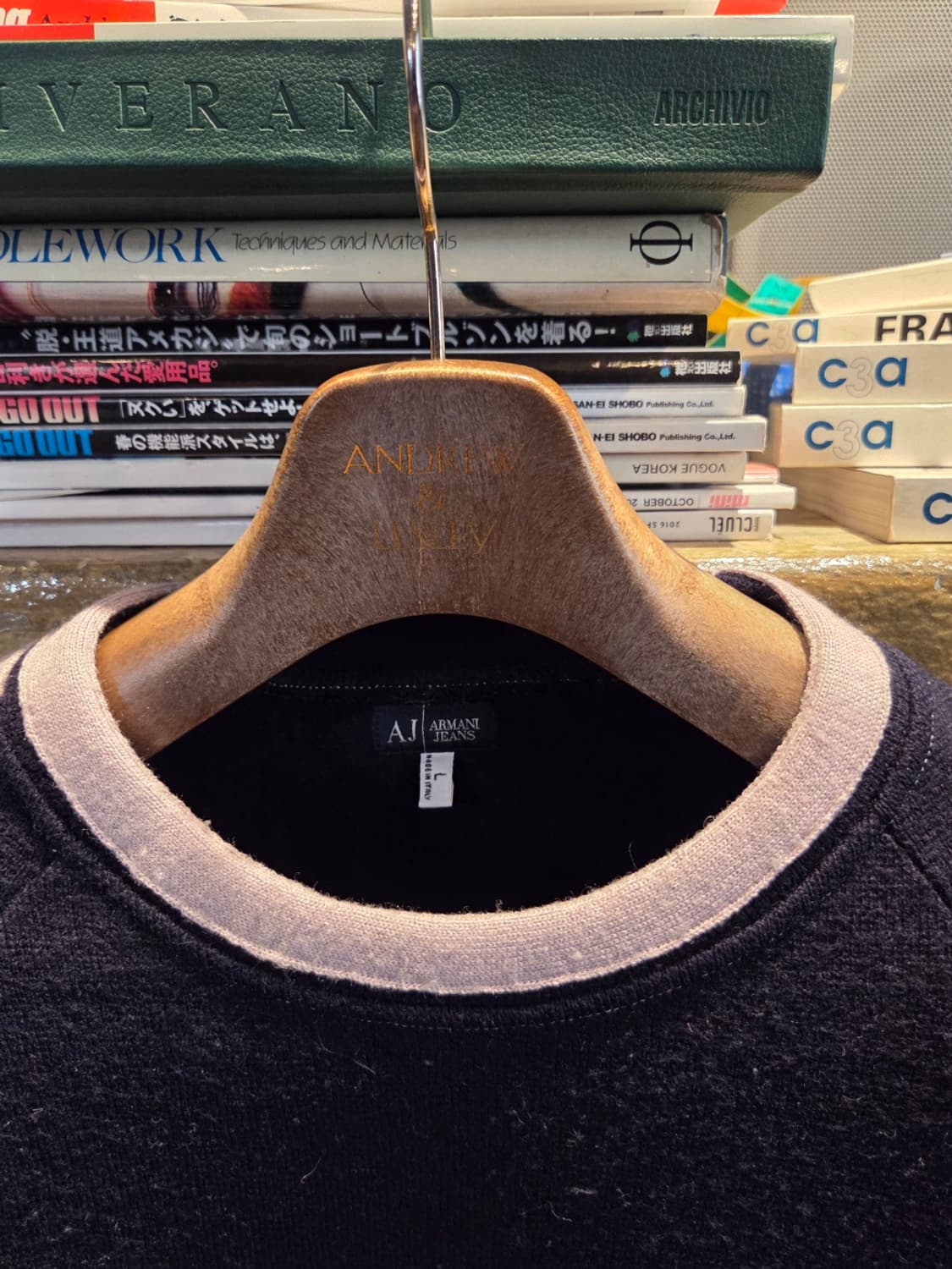 아르마니진 니트 상품이미지4