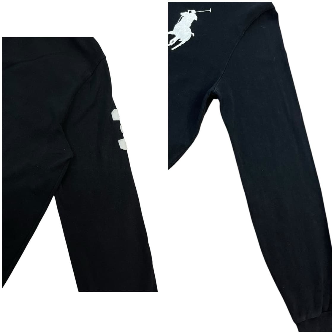 폴로 랄프로렌 빅포니 긴팔 카라티 블랙 L #csz1764 상품이미지7