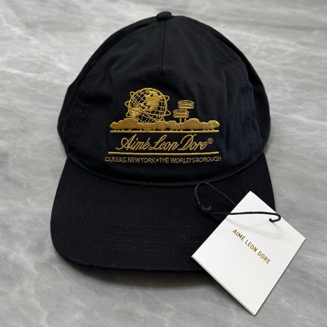 [새상품] 에임레온도르 Unisphere hat Black 상품이미지1