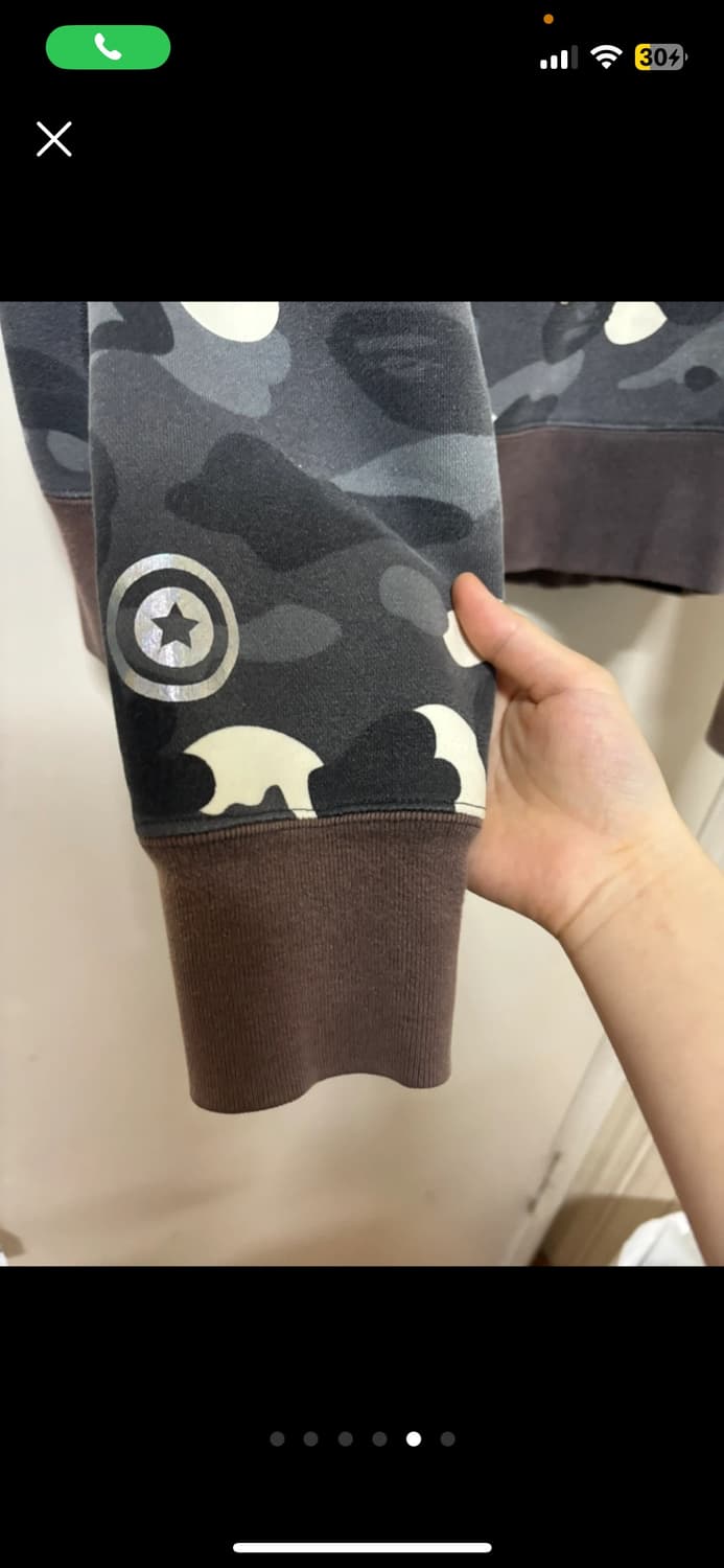 베이프 샤크 맨투맨 롱슬리브 상품이미지5