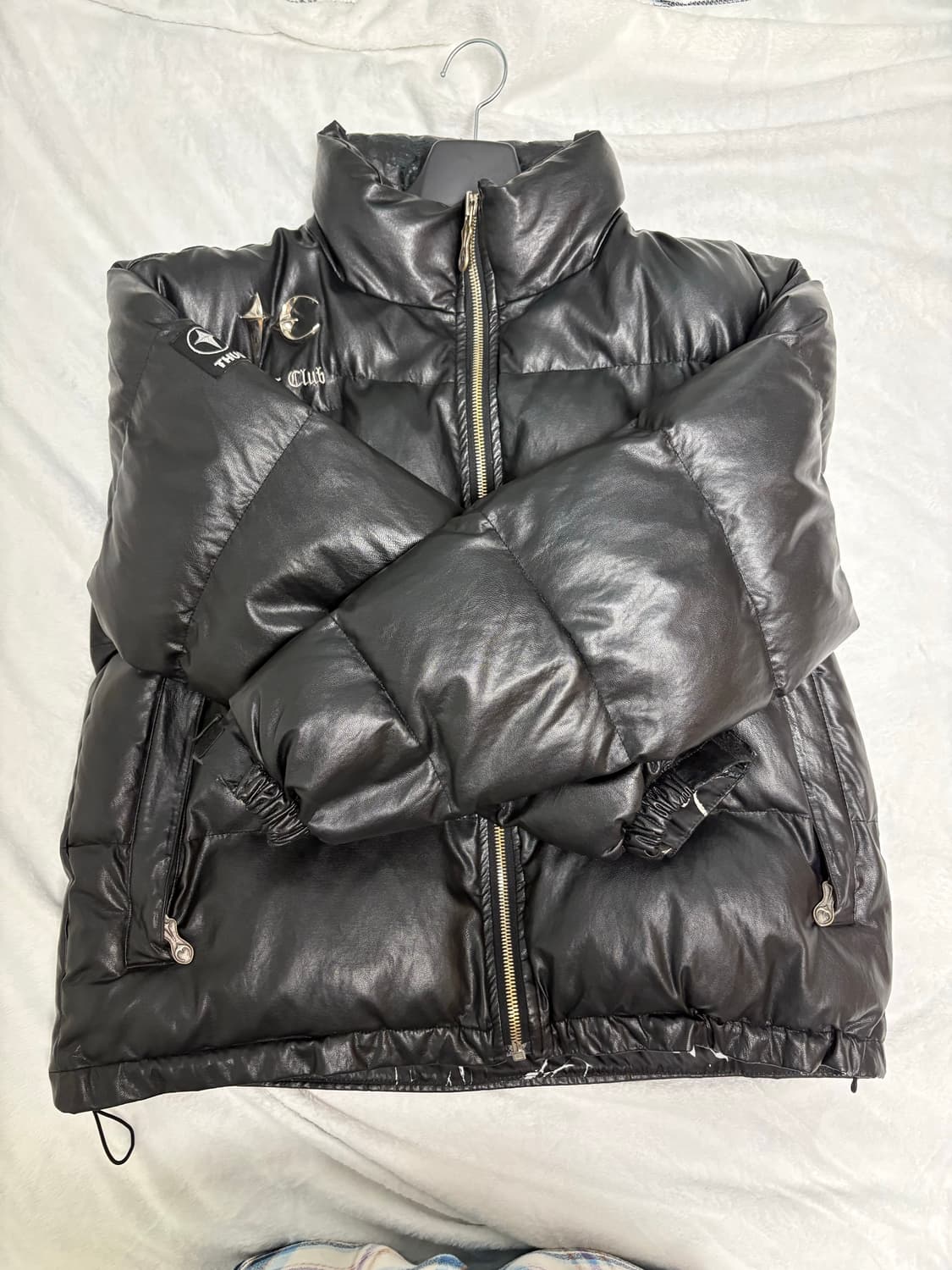 떠그클럽 레더패딩 초판 2사이즈 상품이미지2