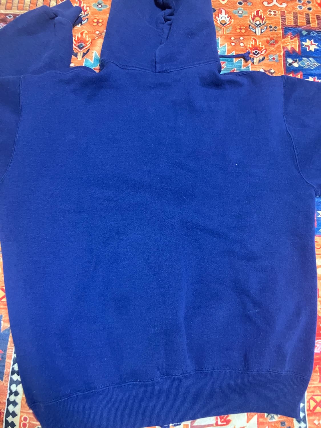 90S Russell Athletic 네이비 후드집업 XL USA 상품이미지6