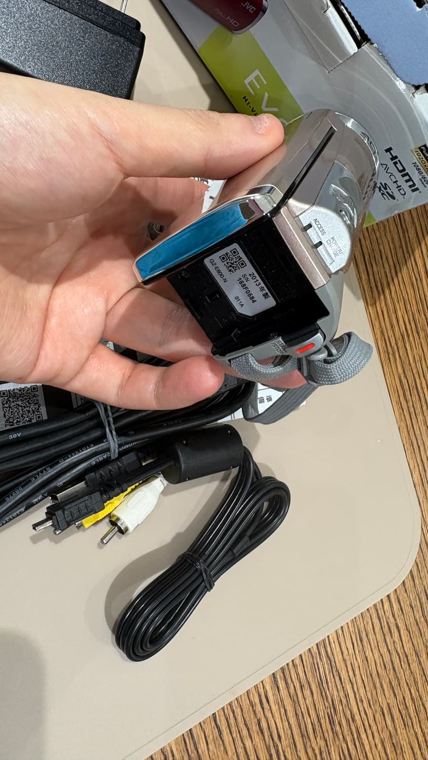 에스파 카리나 JVC GZ-E600 빈티지 캠코더 레트로  상품이미지6