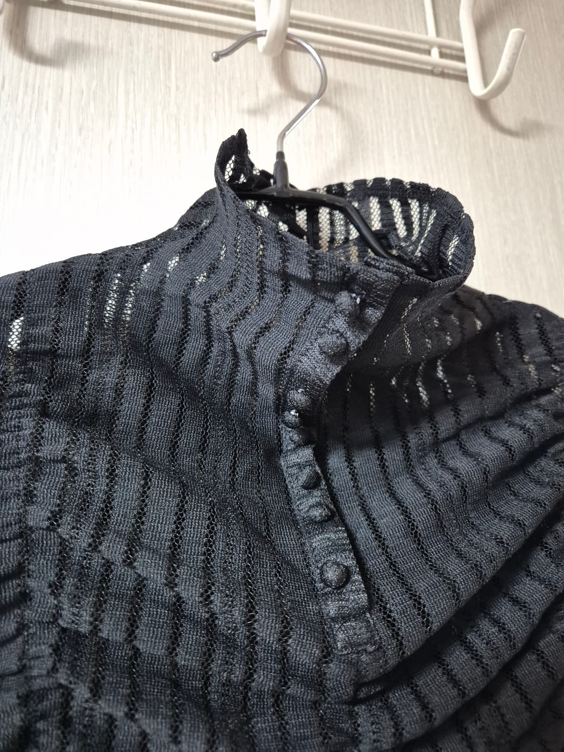 (새제품) EENK 잉크  top 잉크 시스루 탑  XS 상품이미지3