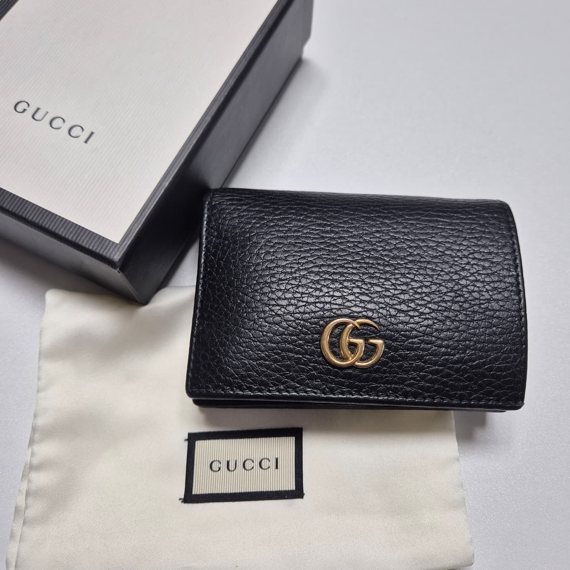 (풀구성/A급) 구찌 GG 마몽 레더 지갑 카드지갑 중지갑 상품이미지1