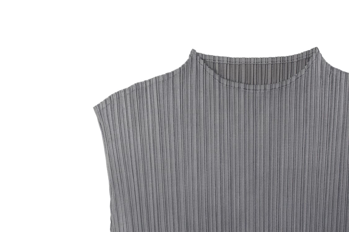  Issey Miyake Pleats Please 슬리브리스 탑 상품이미지2