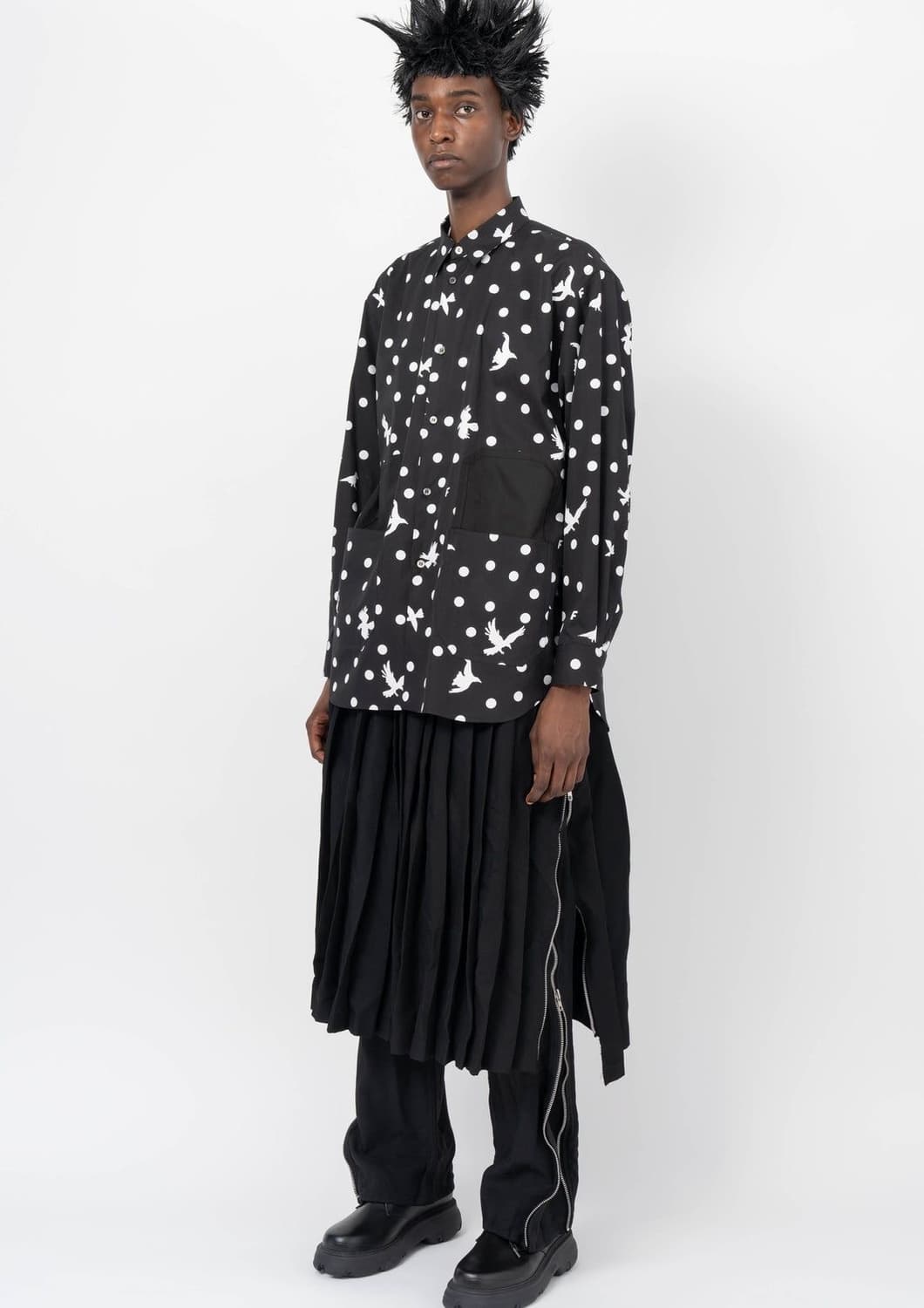 commedes garcons 꼼데가르송 블랙 셔츠 상품이미지1