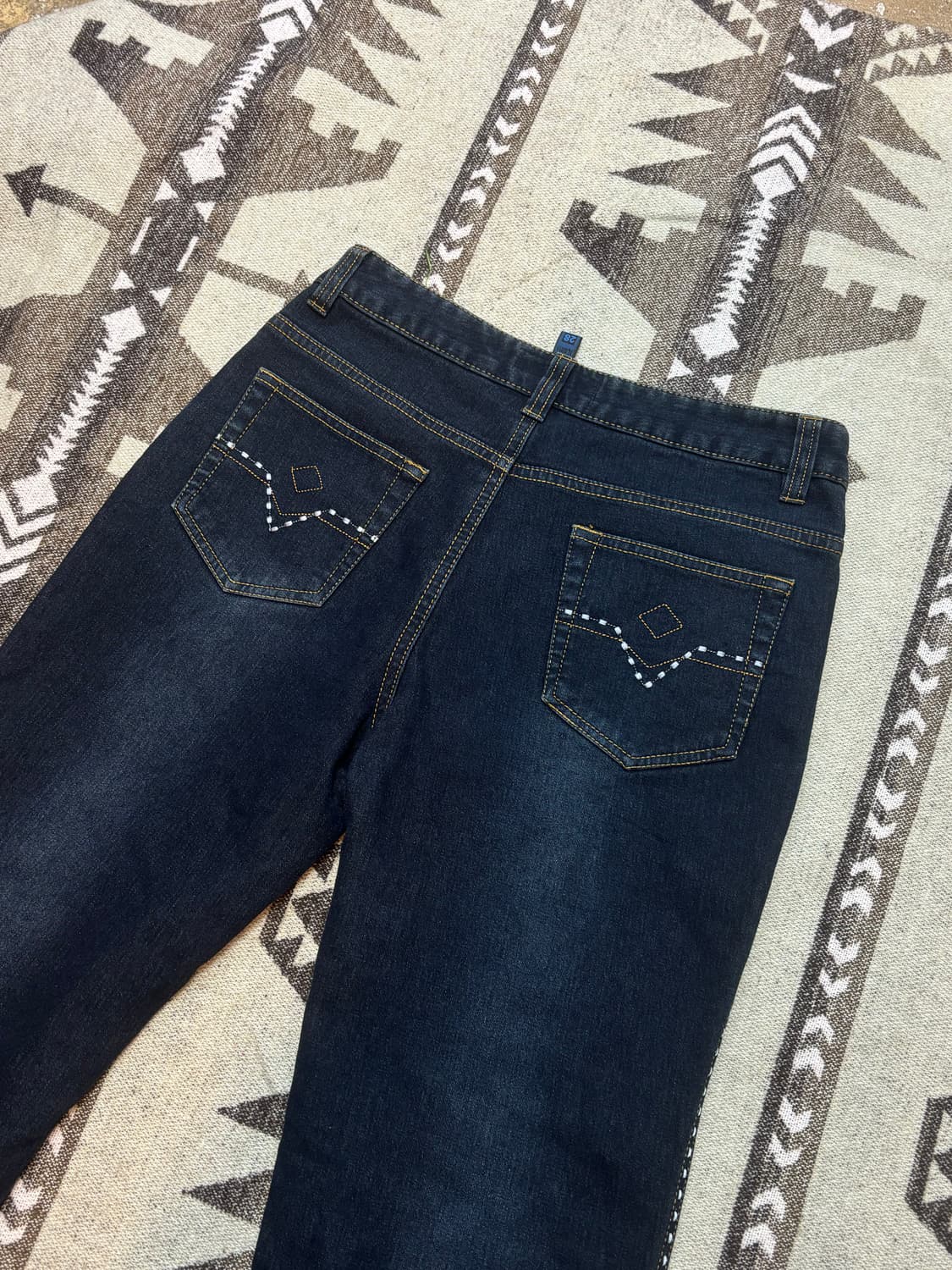 madsovva y2k 로우라이즈 부츠컷 데님 팬츠 상품이미지6