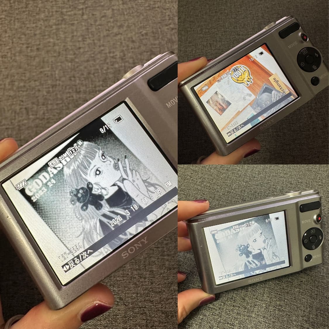 아이브 레이 디카 📸 소니 사이버샷 W810 실버 + 정품 어댑터 상품이미지7