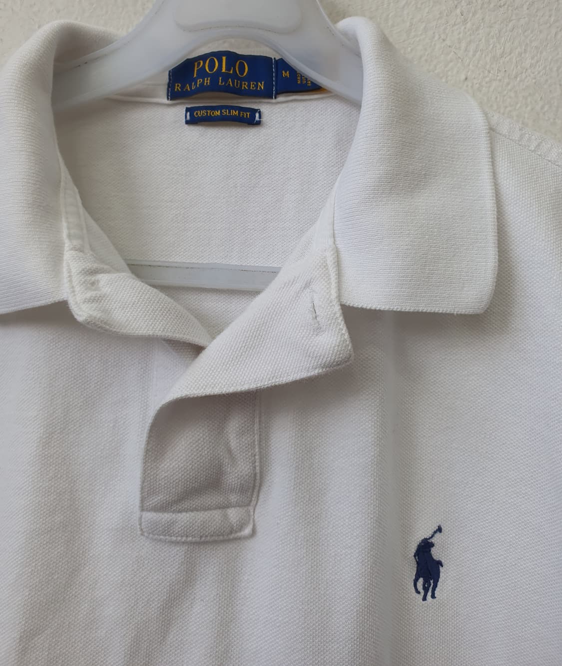 폴로 정품 커스텀 슬림핏 반팔카라티 M 상품이미지2