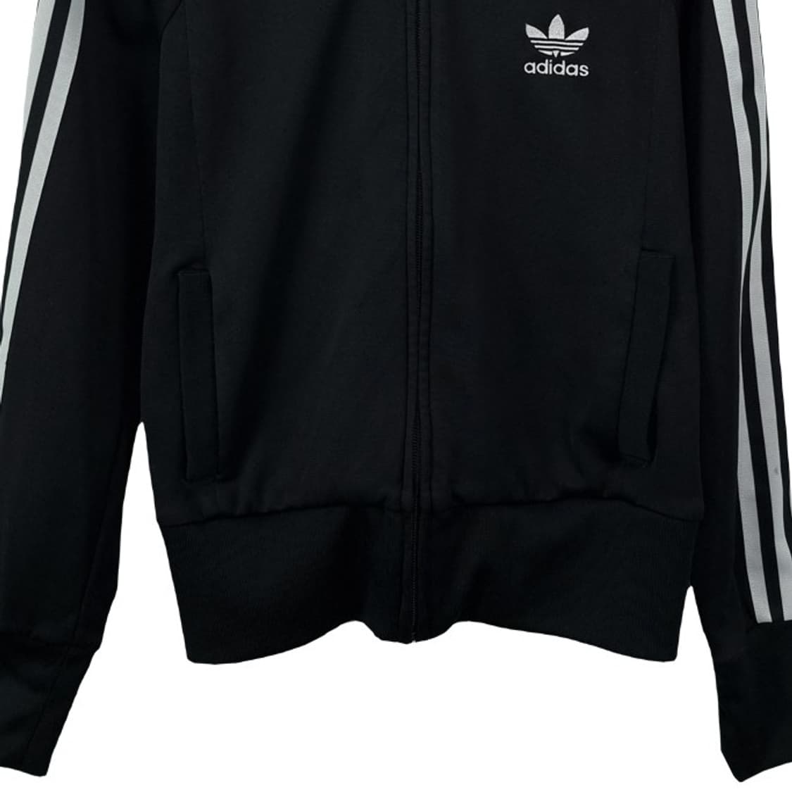 [아디다스] 슈퍼스타 져지 트랙탑 집업 자켓 블랙 M19061 상품이미지5