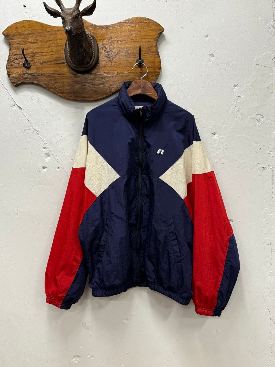 L) Russell Athletic Vintage Nylon Jacket 상품이미지1