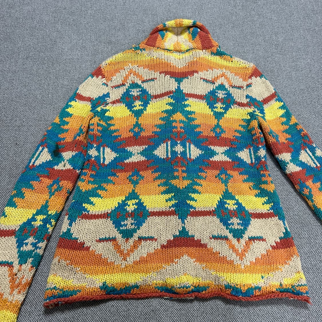 폴로 우먼스 나바호 숄카라 니트 가디건(M) 상품이미지5