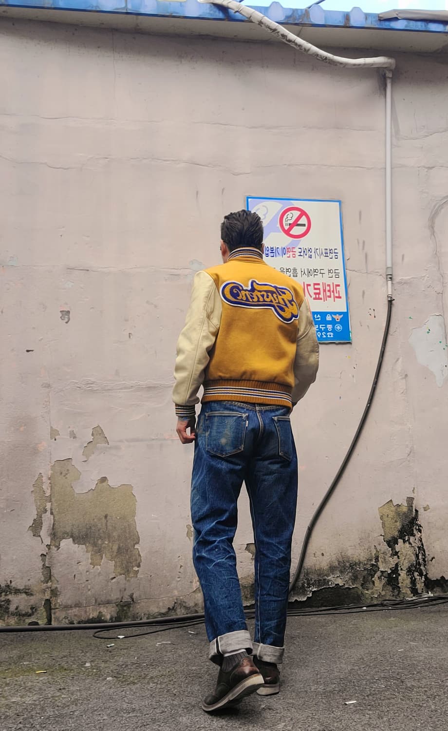 90's~ 히스테릭글래머 바시티 자켓 상품이미지4