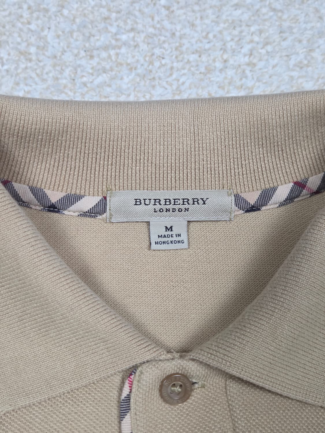 [버버리] 런던 노바체크 플래킷 포켓 피케 반팔 셔츠 | S00136 상품이미지3