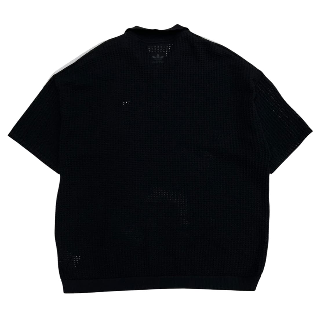 아디다스 골드 브로치 블랙 네트 카라 반팔 2XL 상품이미지4