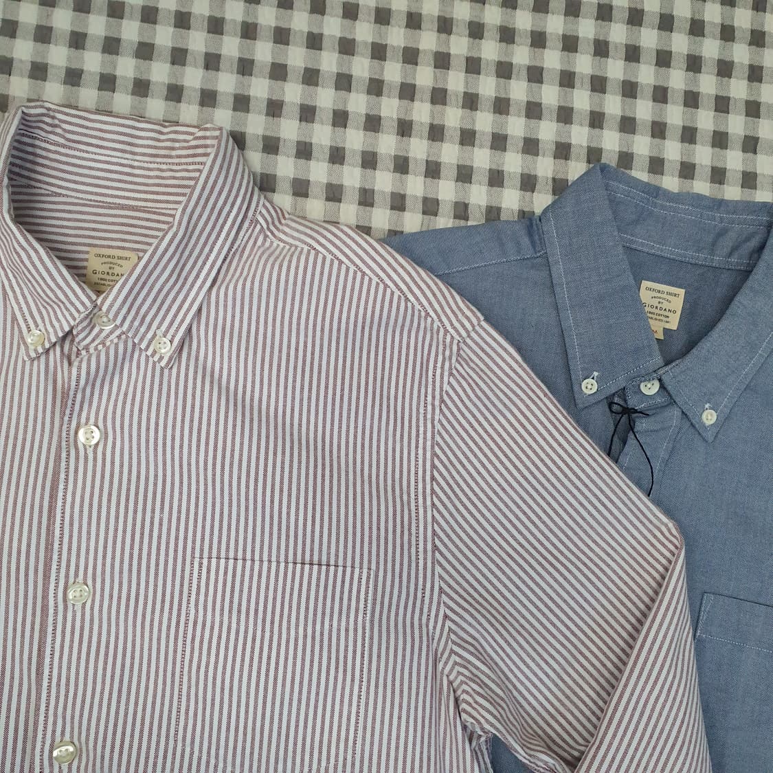 지오다노 긴소매 셔츠 남자95 (2벌가격) 상품이미지4