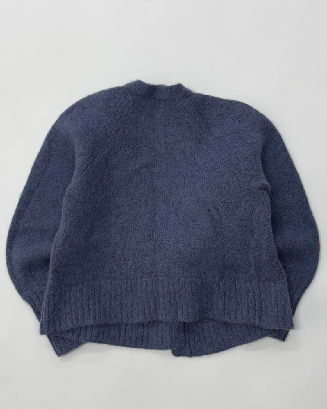 [S] 코스 랩 니트 알파카 울 가디건 상품이미지4